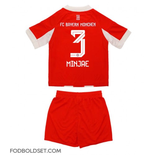Bayern Munich Kim Min-jae #3 Hjemme Trøje Børn 2025-26 Kortærmet (+ Korte bukser)